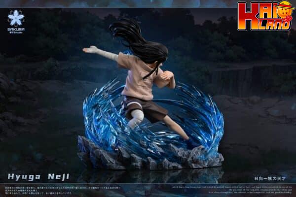 Naruto Sakura Studio Neji Hyuga Resin Statue 3