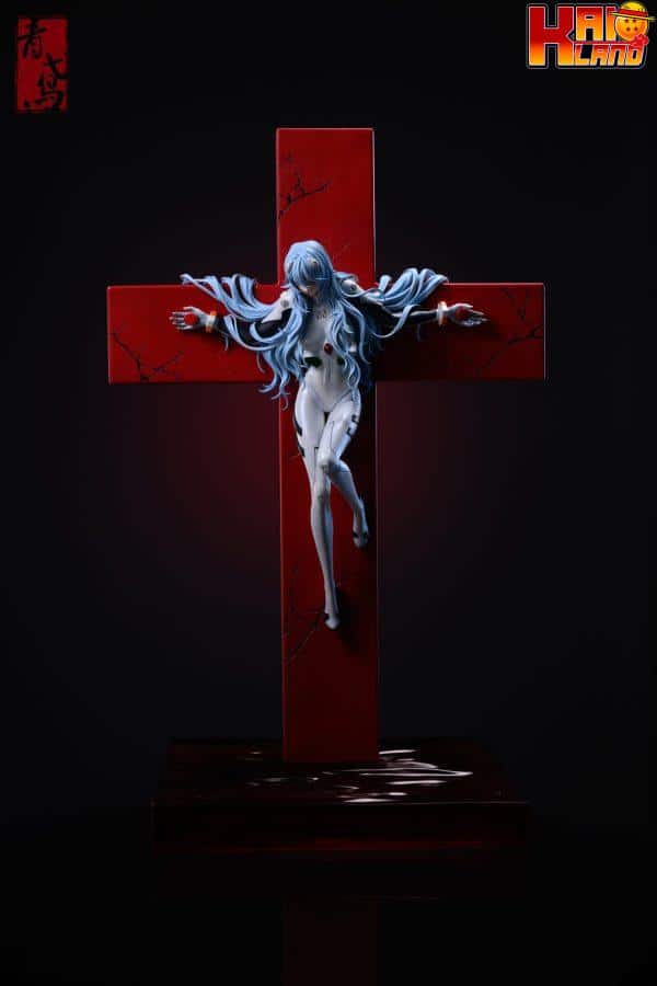 Neon Genesis Evangelion Qing Yuan Studio Ayanami Rei Resin Statue 4