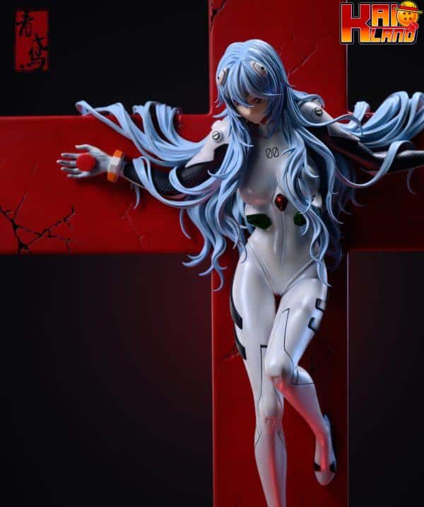 Neon Genesis Evangelion Qing Yuan Studio Ayanami Rei Resin Statue 6