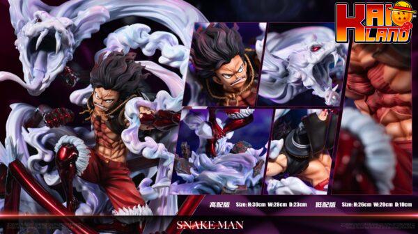 One Piece Ghost Studio Gear 4 Snake Man Luffy Resin Statue 1