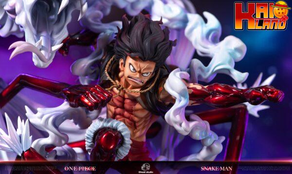 One Piece Ghost Studio Gear 4 Snake Man Luffy Resin Statue 5