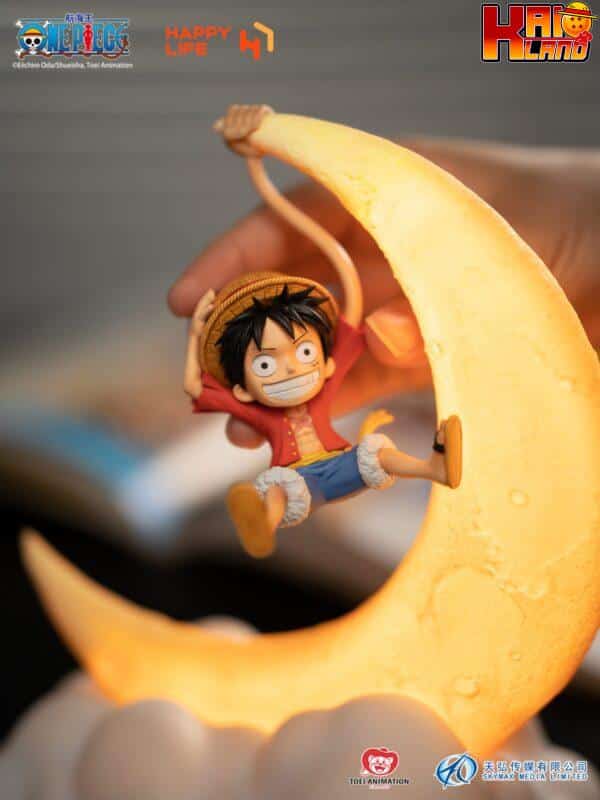 One Piece HAPPY LIFE Studio Lala Luffy Magnetic Night Light Licensed 3