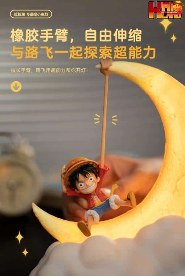 One Piece HAPPY LIFE Studio Lala Luffy Magnetic Night Light Licensed 5