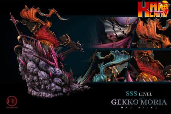 One Piece Initial Aspiration Studio Gecko Moria Resin Statue 9