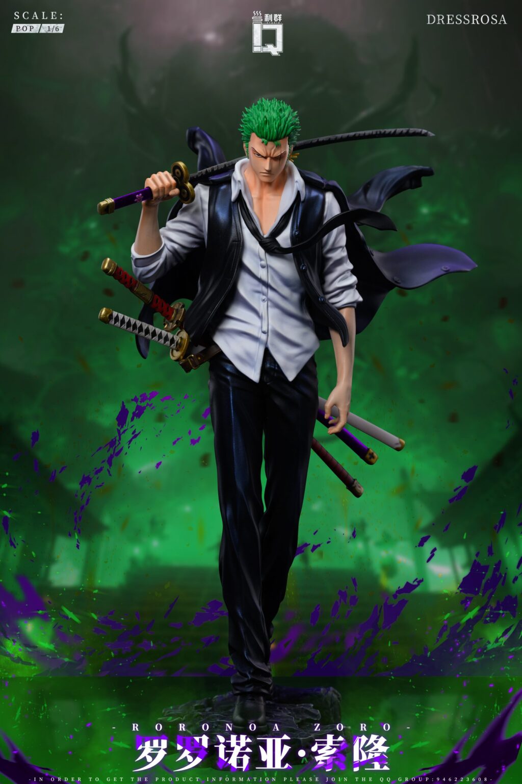 One Piece Onigashima War #2 Roronoa Zoro Resin Statue - ATT Studio [In-Stock] main image 1