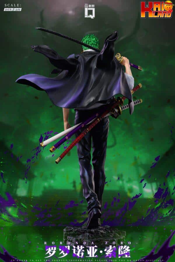 One Piece LQ Studio Roronoa Zoro Resin Statue 3