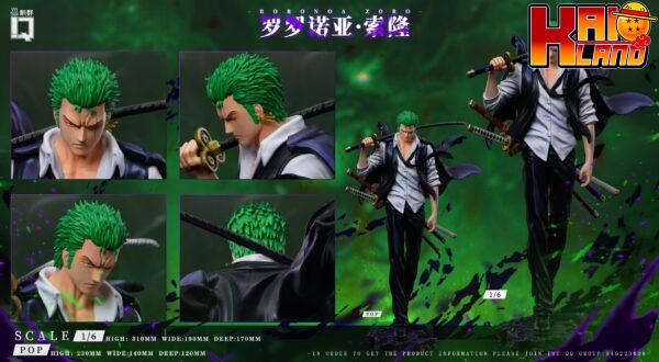 One Piece LQ Studio Roronoa Zoro Resin Statue 5
