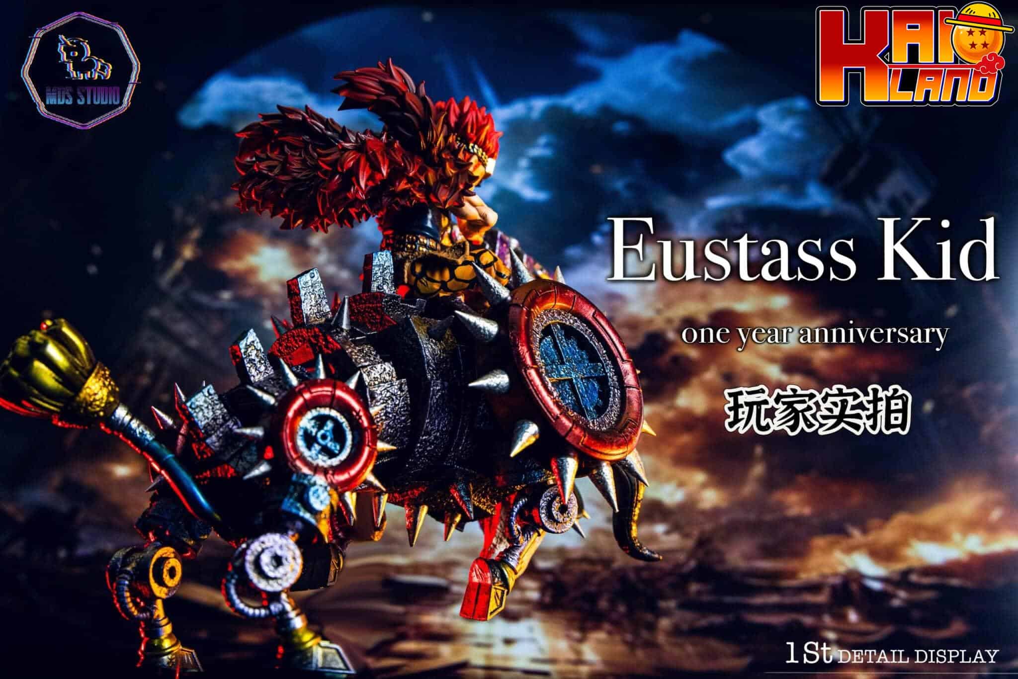 One Piece MDS Studio Electromagnetic Gun Eustass Kid Resin Statue