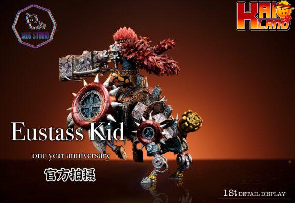 One Piece MDS Studio Electromagnetic Gun Eustass Kid Resin Statue 6