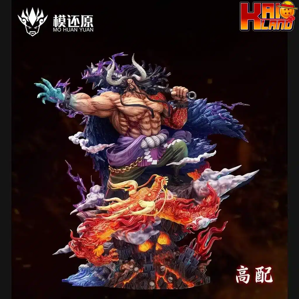 One Piece Mo Huan Yuan Studio Kaido Resin Statue
