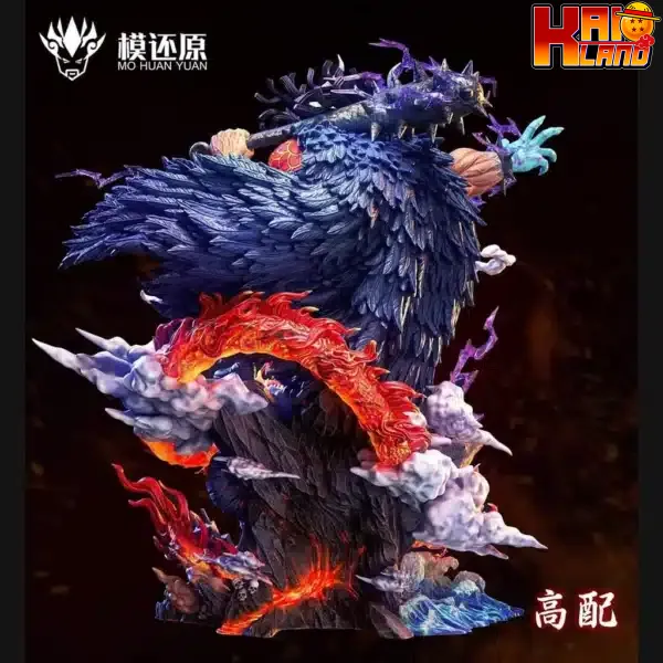 One Piece Mo Huan Yuan Studio Kaido Resin Statue 5