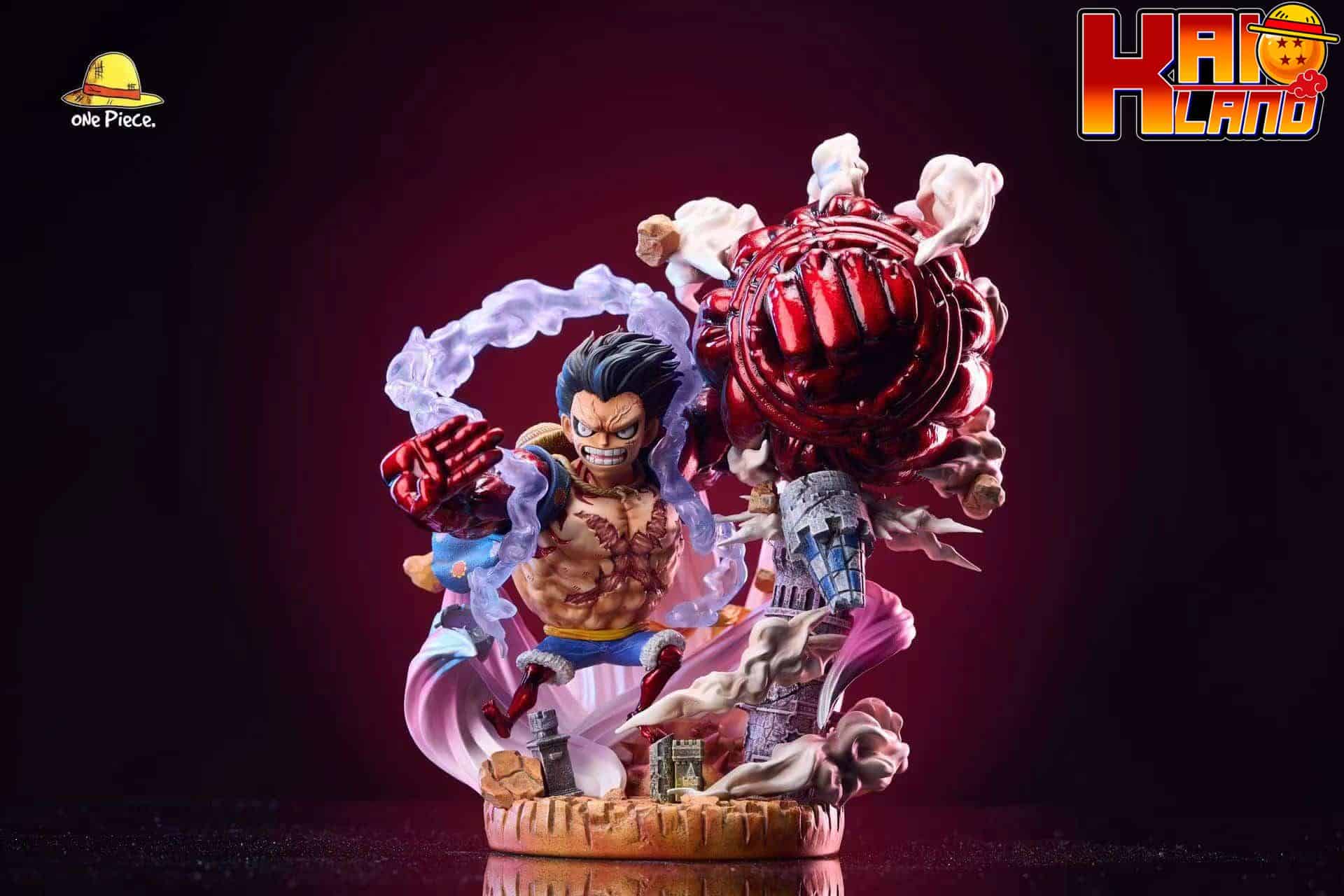 One Piece One piece Studio Gear Fourth Luffy Resin Statue