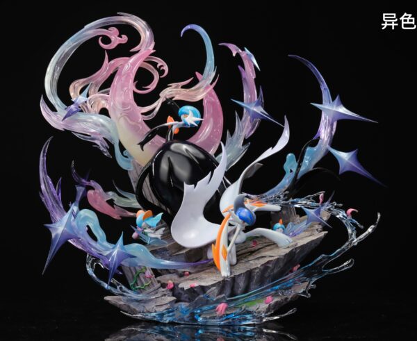 Pokemon Raven Studio Gallade and Gardevoir Resin Statue 2