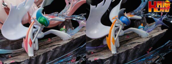 Pokemon Raven Studio Gallade and Gardevoir Resin Statue 6