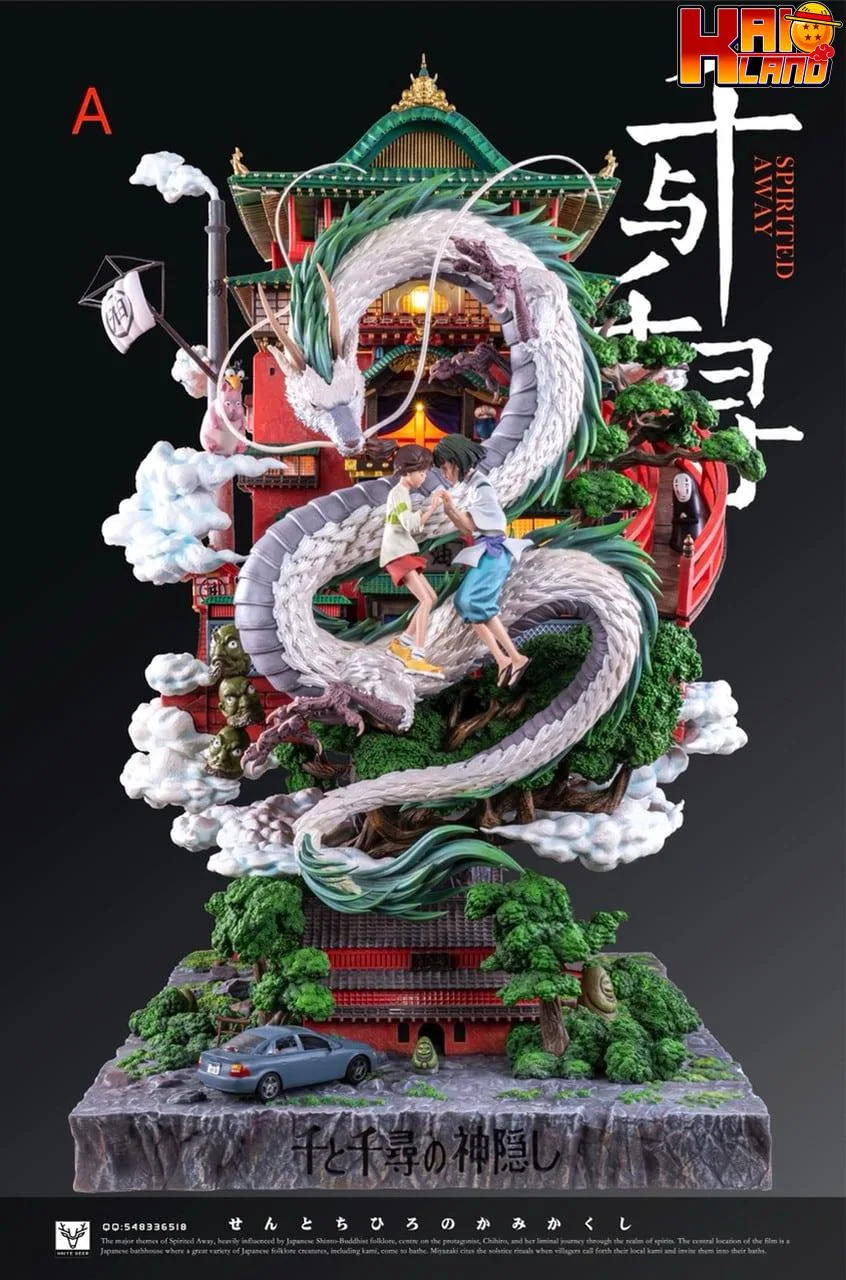 Spirited Away WhiteDeer Studio Spirited Away Resin Statue