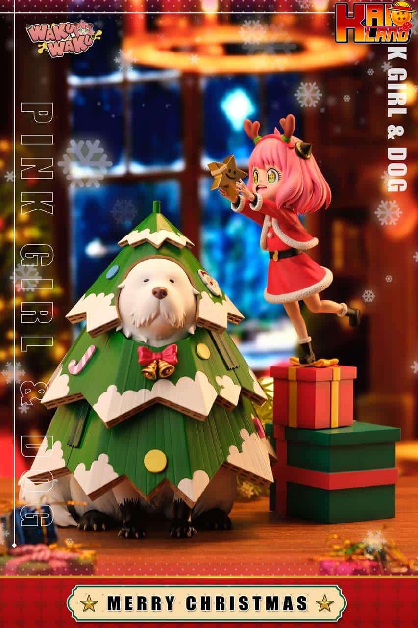 Spy x Family WakuWaku Studio Christmas Anya Resin Statue