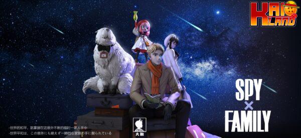 Spy × Family Big Feeler Studio White Family Portrait Resin Statue 3