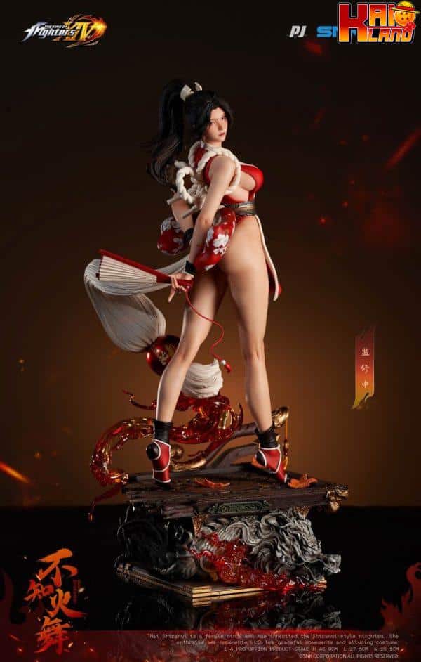The King of Fighters PIJI Studio Mai Shiranui x Luong Licensed Resin Statue 4
