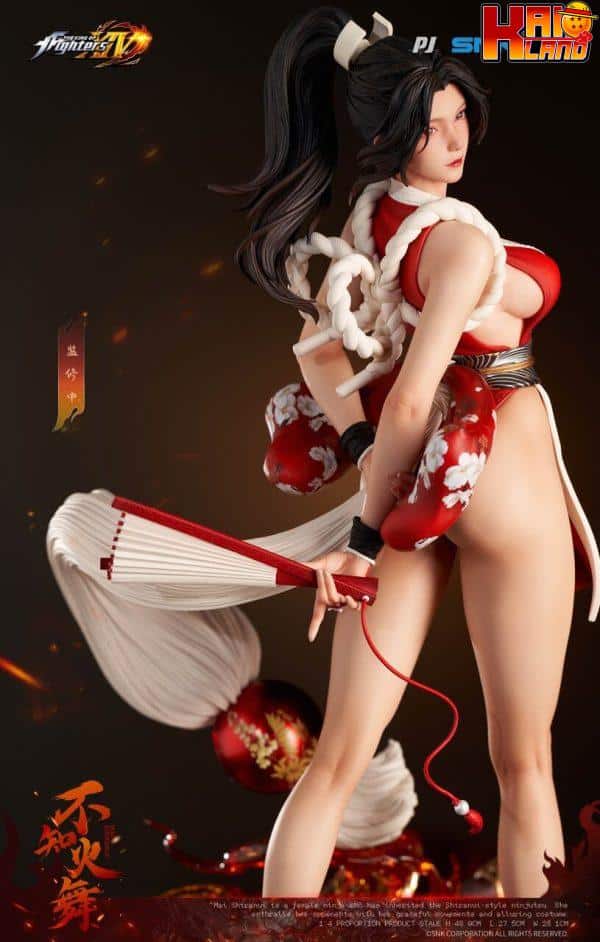 The King of Fighters PIJI Studio Mai Shiranui x Luong Licensed Resin Statue 5