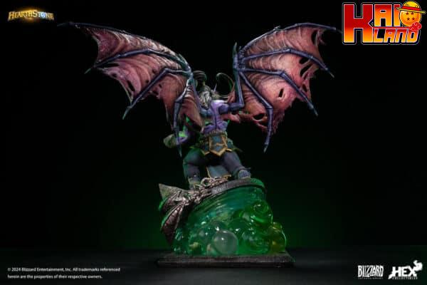 World of Warcraft HEX Studio Illidan Stormrage Licensed Resin Statue 2