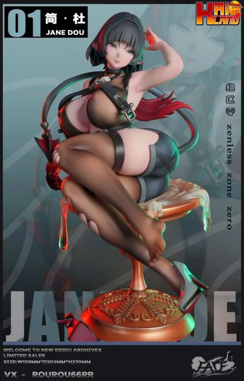 Zenless Zone Zero Face Studio Jane Doe Resin Statue