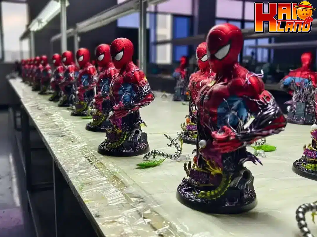 Marvel 27abyss Studio SpiderMan Bust Resin Statue