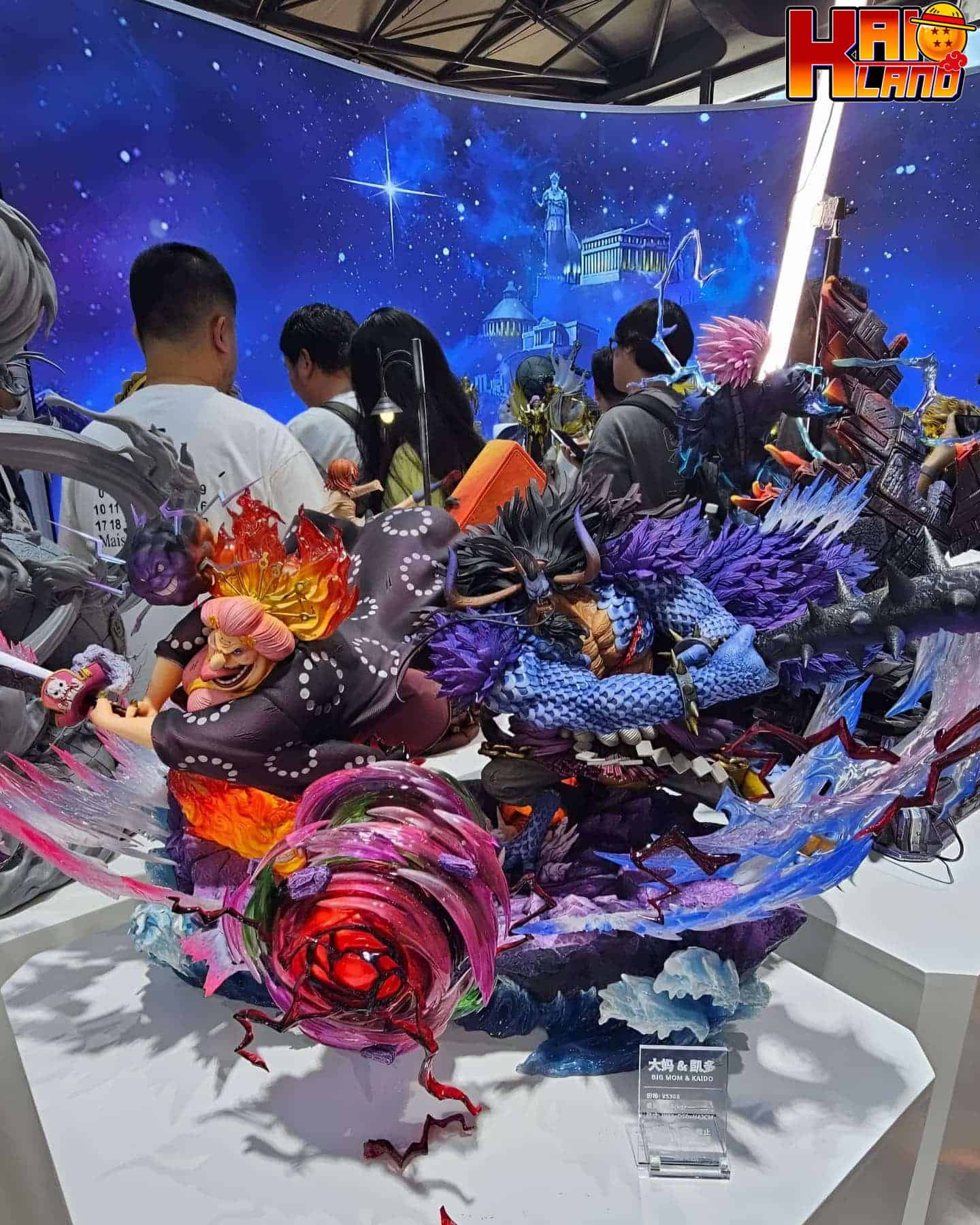One Piece Jimei Palace Big Mom x Kaido Licensed Resin Statue
