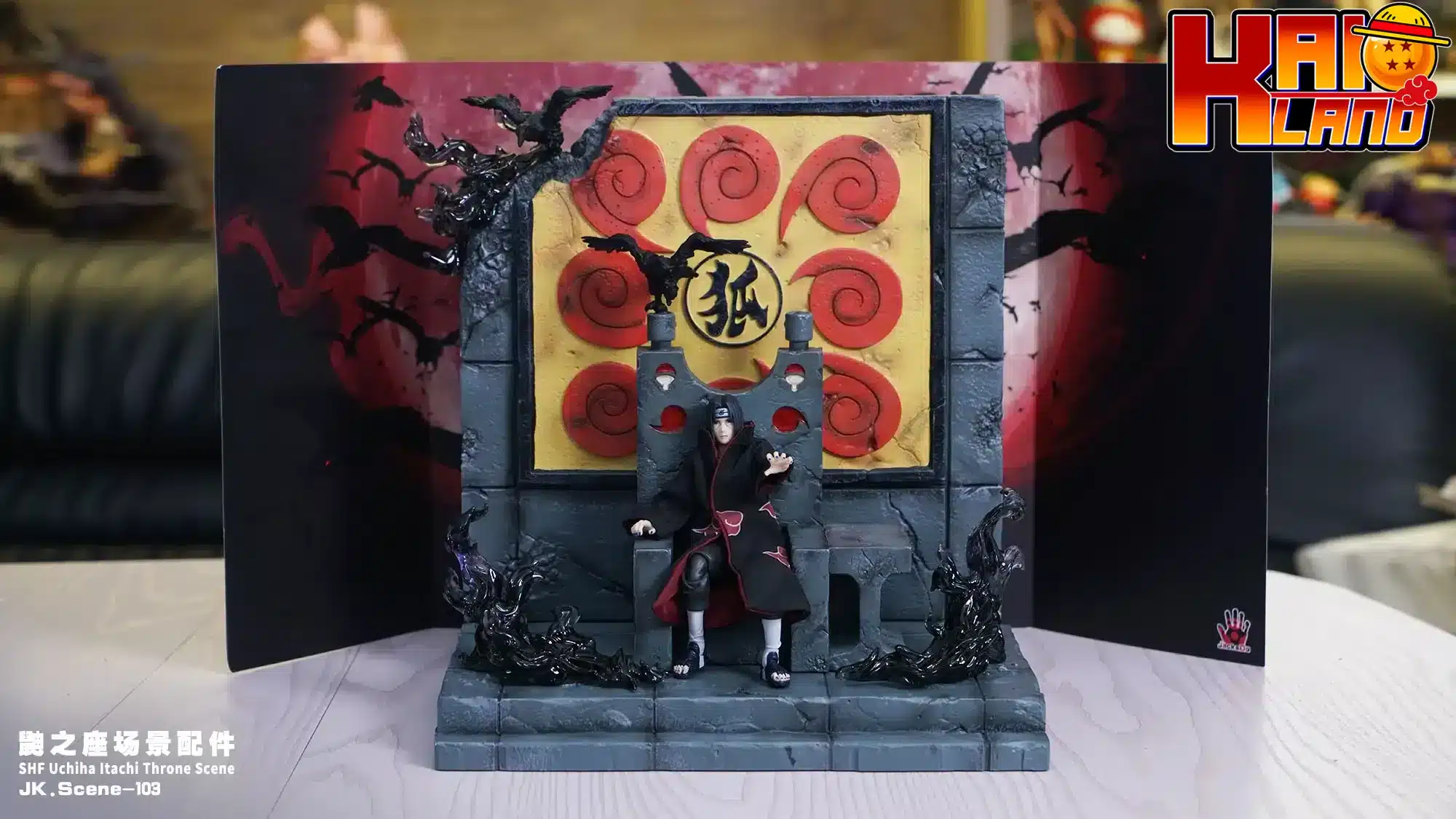 Naruto Jacksdo Studio Uchiha Itachi Scene Accessories Resin Statue