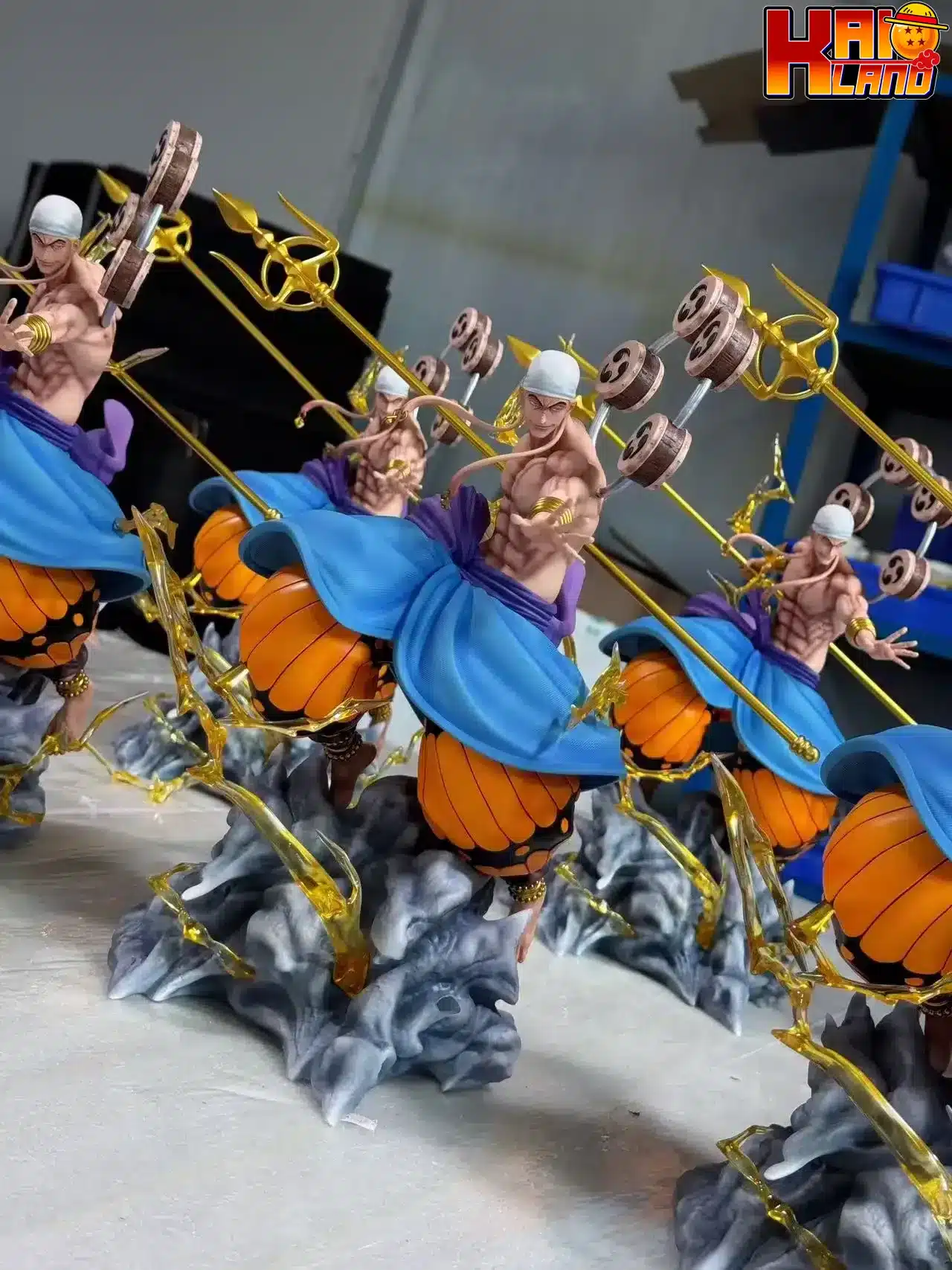 One Piece 0715 x Hikari Studio Enel Resin Statue