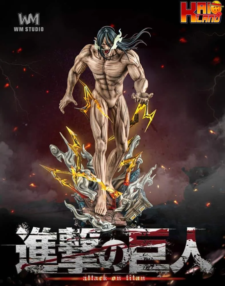 Attack on titan WM Studio Eren Resin Statue