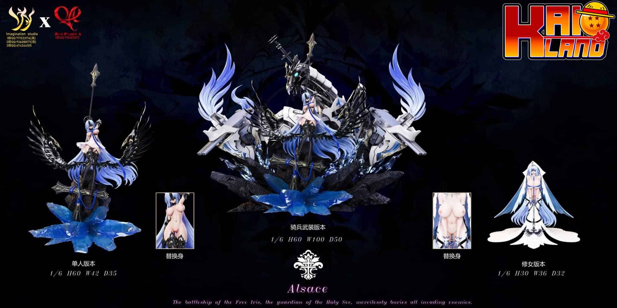 Azur Lane Imagination Studio x Red Peach A Studio Alsace Resin Statue