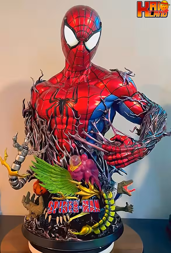 Marvel 27abyss Studio SpiderMan Bust V2 Resin Statue