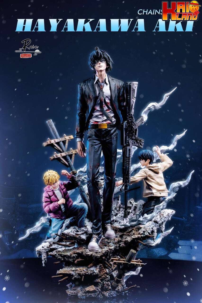 Chainsaw Man Rain Studio Gun Devil Aki Hayakawa Resin Statue Kaioland