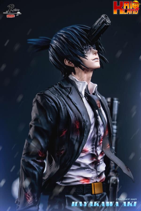 Chainsaw Man Rain Studio Gun Devil Aki Hayakawa Resin Statue 2