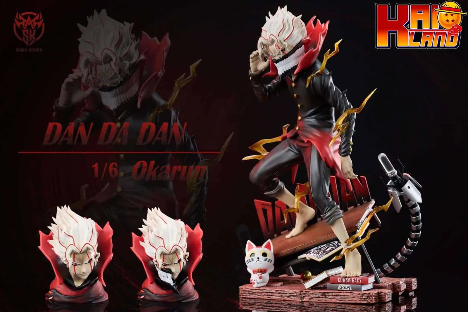 Dandadan Mask Studio Okarun Resin Statue