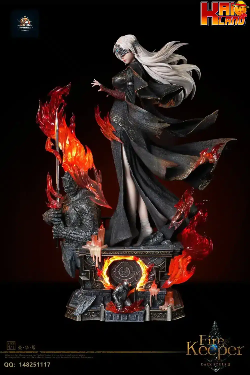 Dark Souls Top Animals Studio Fire Keeper Resin Statue