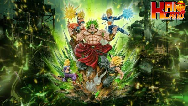 Dragon Ball Cousin Brother Studio Super Saiyan Collection Resin Statue 1