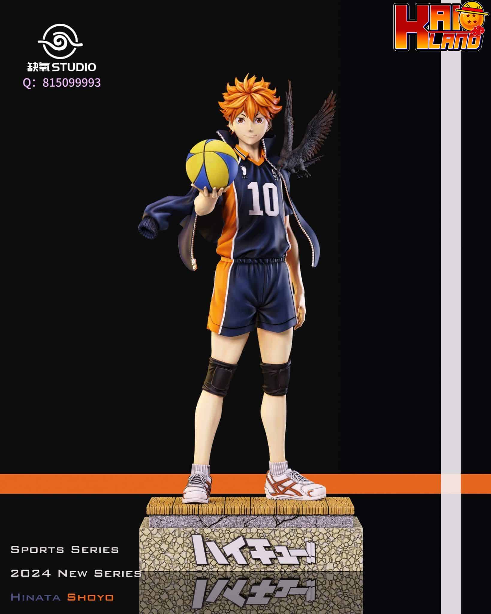 Haikyuu QueYang Studio Shoyo Hinata Resin Statue