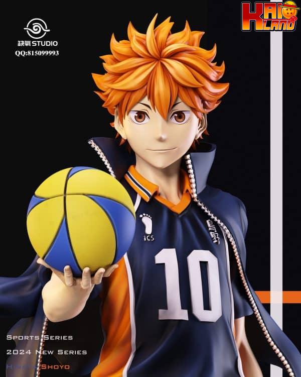 Haikyuu QueYang Studio Shoyo Hinata Resin Statue 5