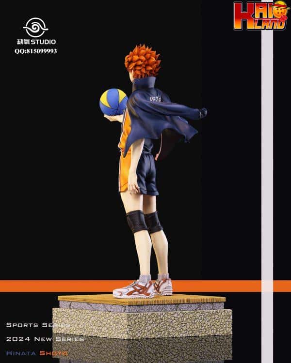 Haikyuu QueYang Studio Shoyo Hinata Resin Statue 6