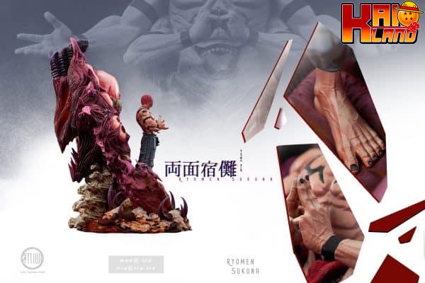 Jujutsu Kaisen Initial Aspiration Studio Sukuna Resin Statue 3