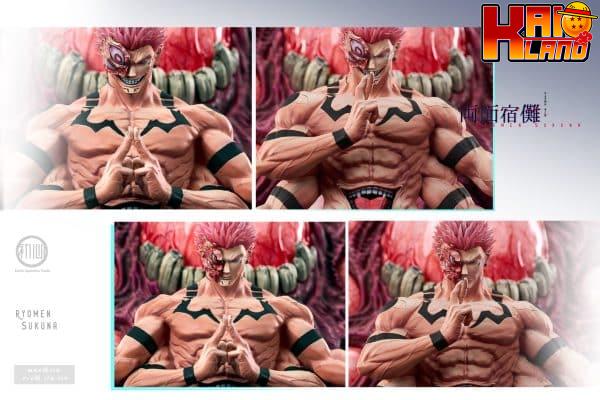 Jujutsu Kaisen Initial Aspiration Studio Sukuna Resin Statue 4
