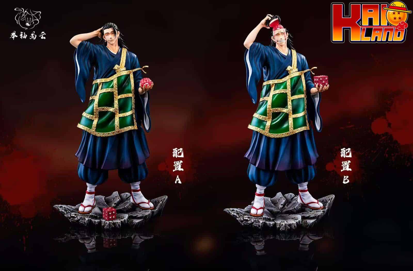 Jujutsu Kaisen Roll up your sleeves for cloud Studio Suguru Geto x Kenjaku Resin Statue