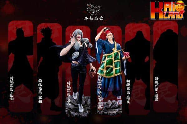 Jujutsu Kaisen Roll up your sleeves for cloud Studio Suguru Geto x Kenjaku Resin Statue 6