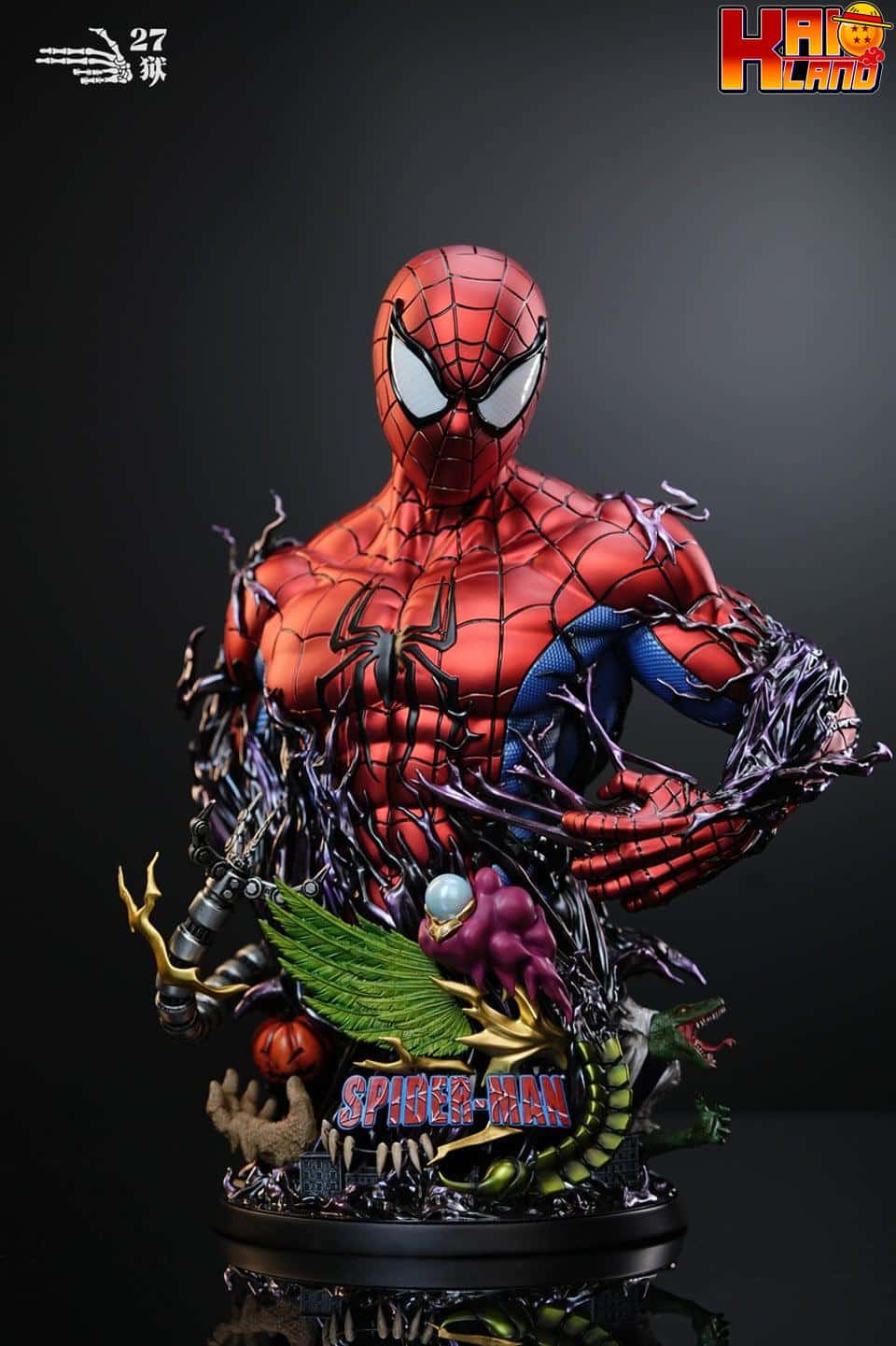 マーベル 27abyss スタジオ スパイダーマン バスト 樹脂製 マーベル 27abyss スタジオ スパイダーマン バスト 樹脂製