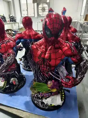 Marvel 27abyss Studio SpiderMan Bust Resin Statue
