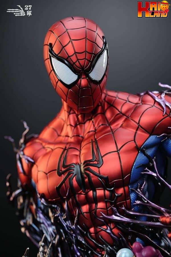 Marvel 27abyss Studio SpiderMan Bust V2 Resin Statue 3