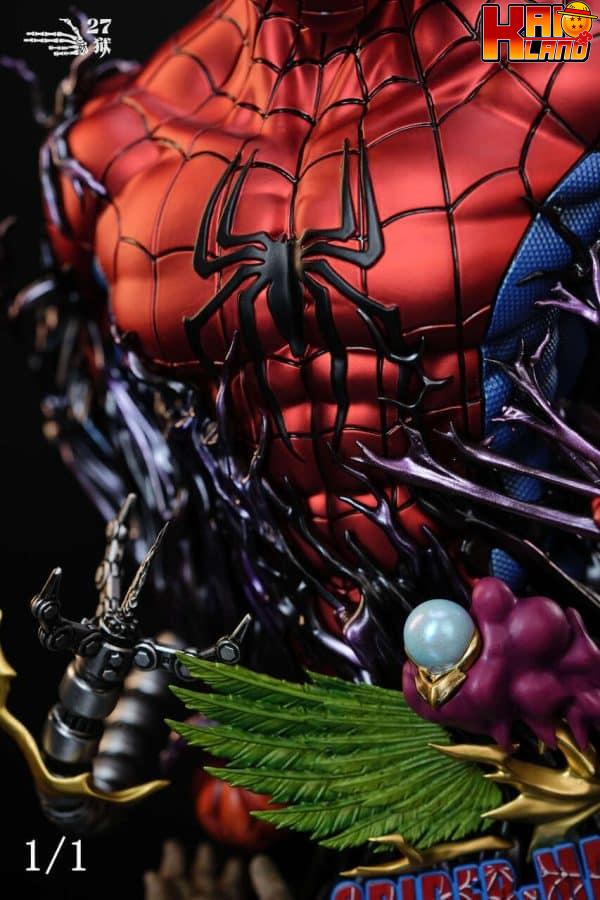 Marvel 27abyss Studio SpiderMan Bust V2 Resin Statue 4