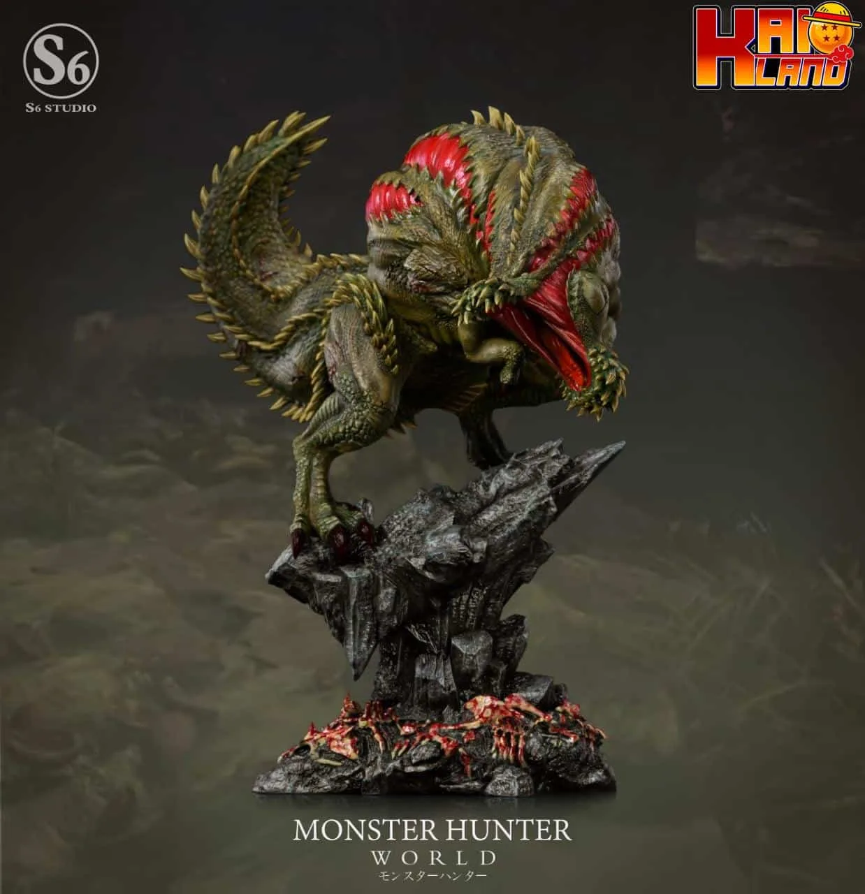 Monster Hunter S6 Studio Dinosaurs Resin Statue