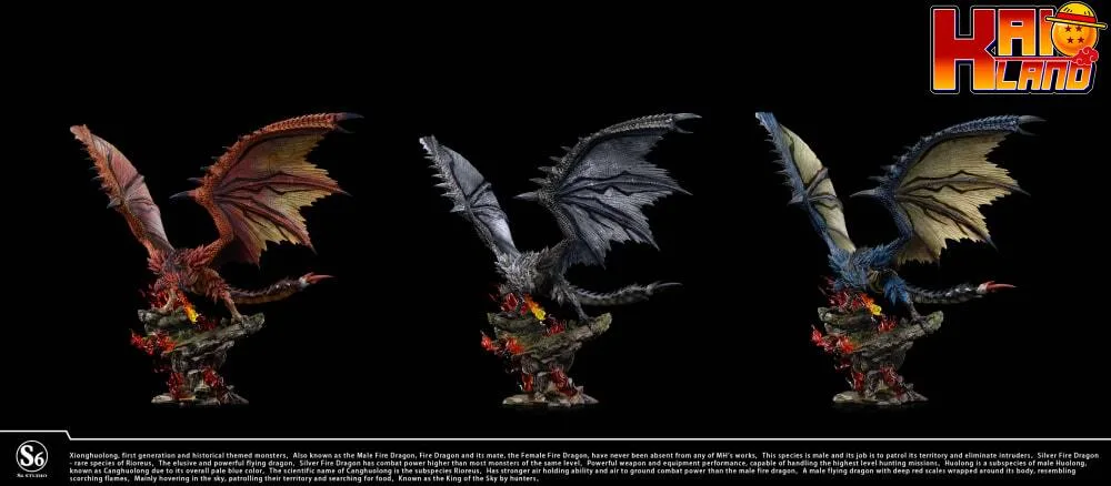 Monster Hunter S6 Studio Rathalos V2 Resin Statue